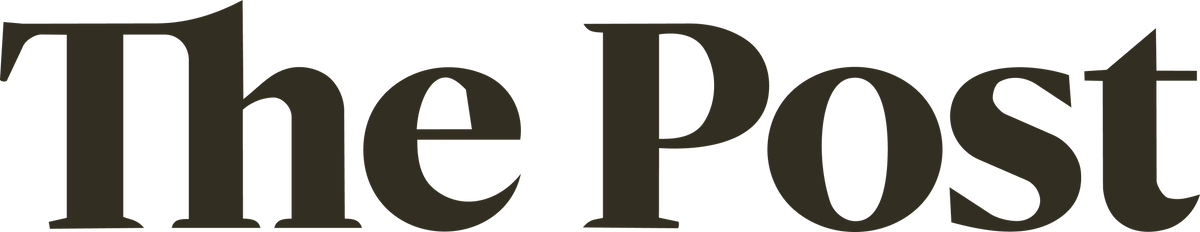 Logo of 'The Post' with a serif font.