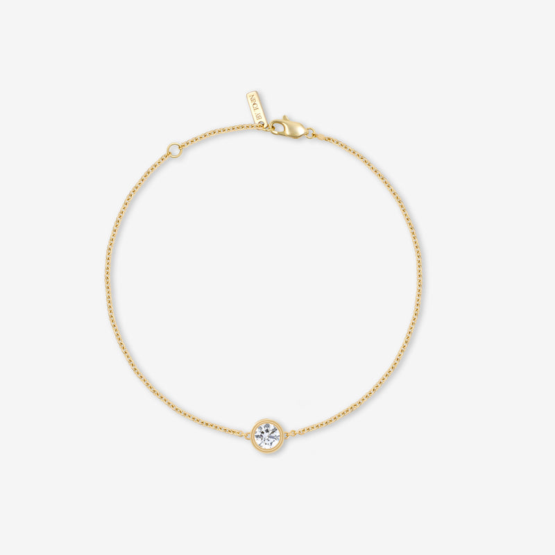 A Pulseira Solitário de Diamantes
