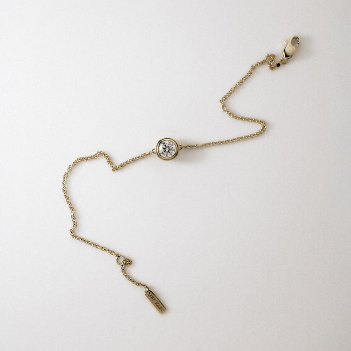A Pulseira Solitário de Diamantes
