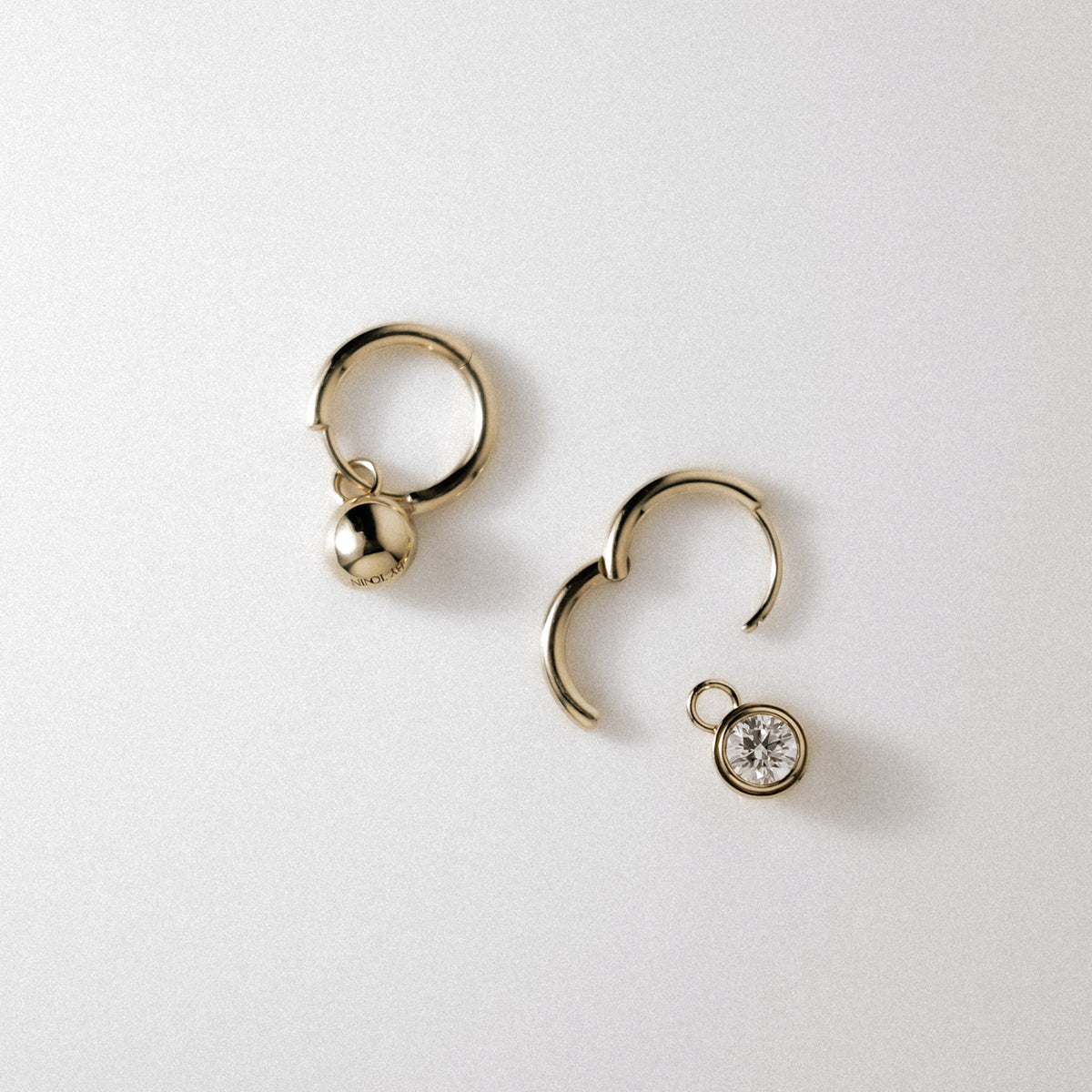 The Solitaire Diamond Drop Earrings