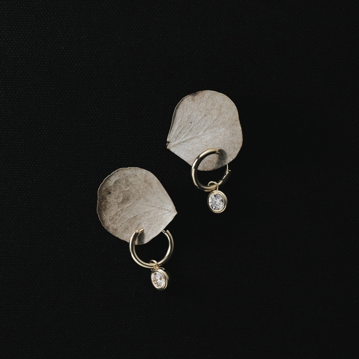 The Solitaire Diamond Drop Earrings