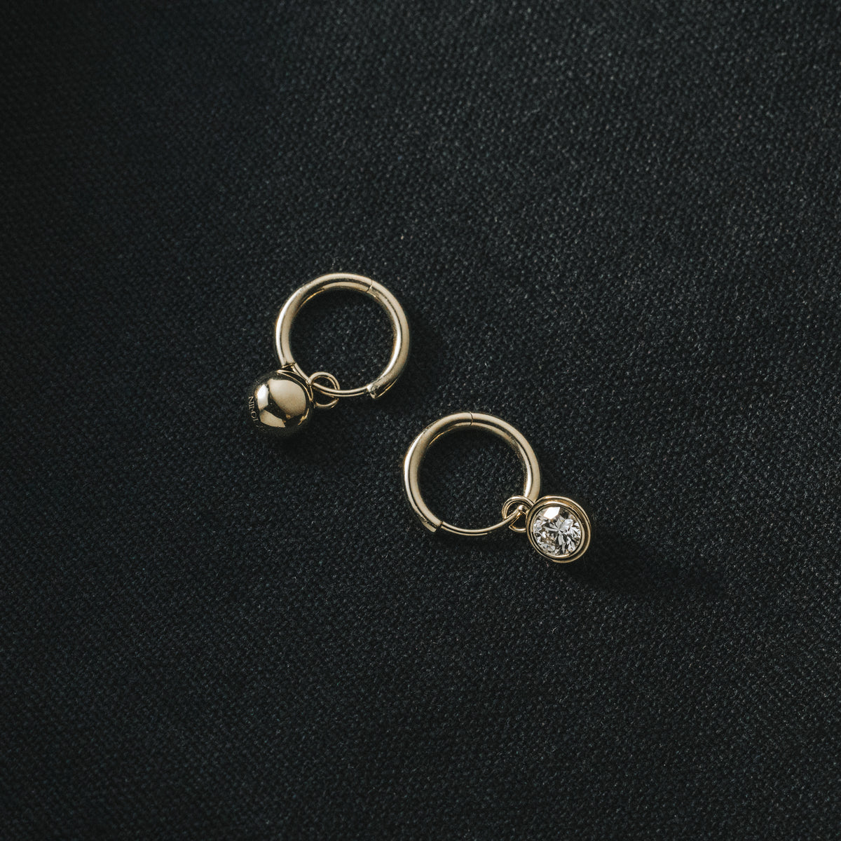 The Solitaire Diamond Drop Earrings