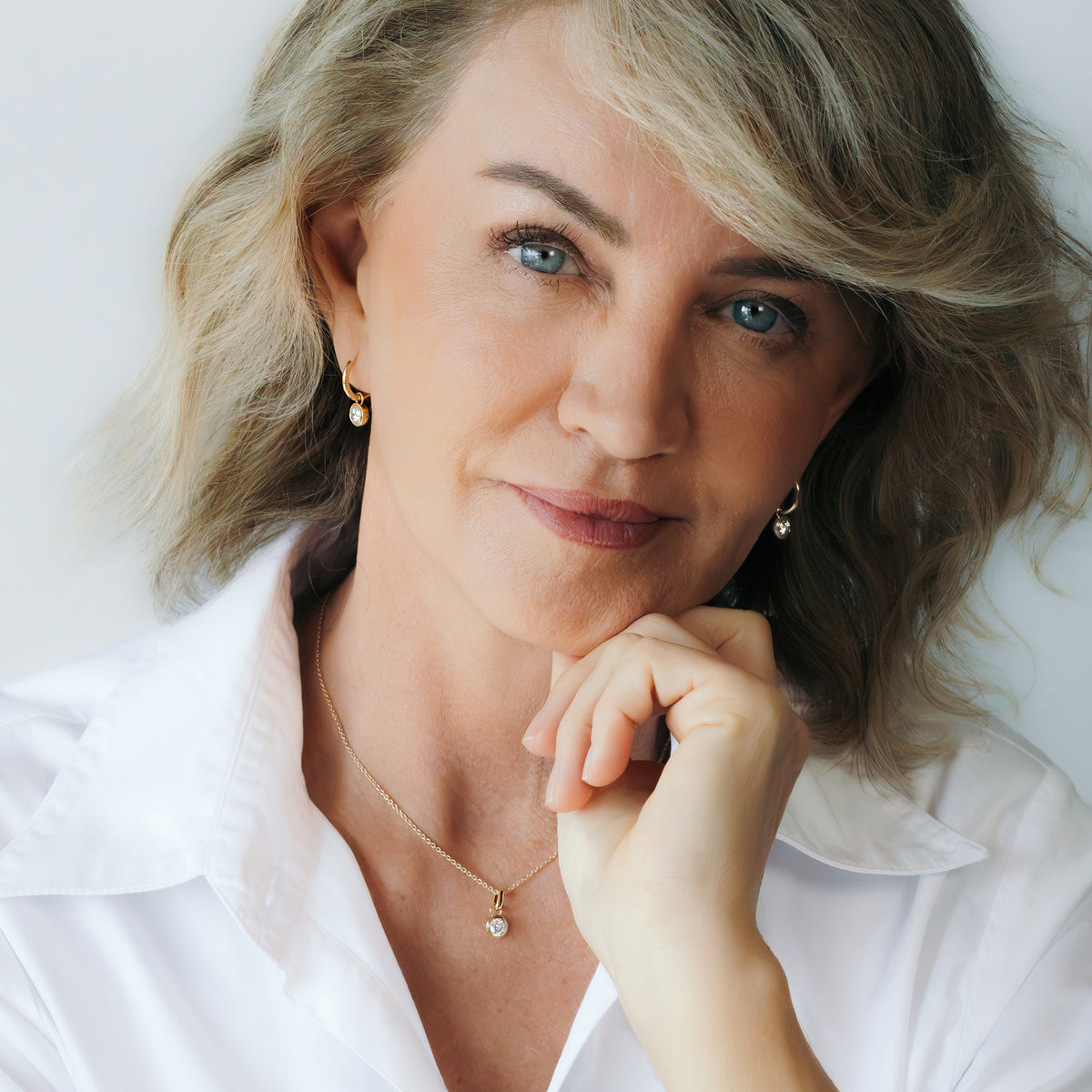 The Solitaire Diamond Drop Earrings